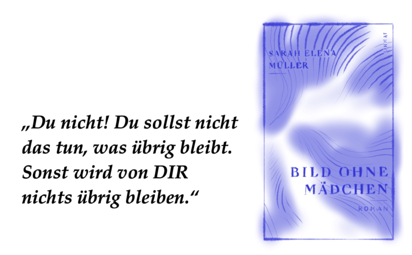 Sarah Elena Müller «Bild ohne Mädchen», Limmat #SchweizerBuchpreis 23/09