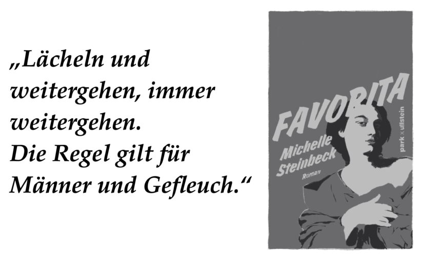 Michelle Steinbeck «Favorita», park x ullstein #SchweizerBuchpreis 24/09