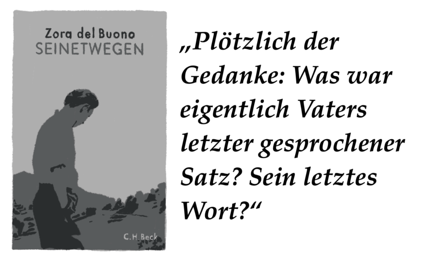 Zora del Buono «Seinetwegen», C. H. Beck #SchweizerBuchpreis 24/08