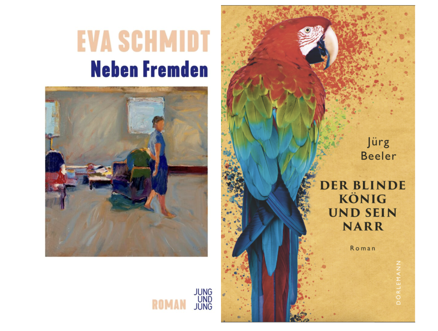 Lesekreis im Literaturhaus St. Gallen mit Jürg Beeler und Eva Schmidt live