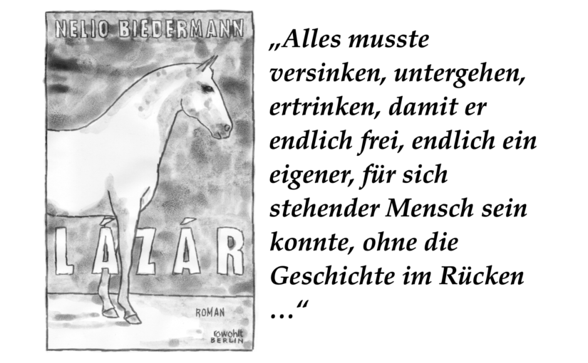 Nelio Biedermann «Lázár», Rowohlt #SchweizerBuchpreis 25/03