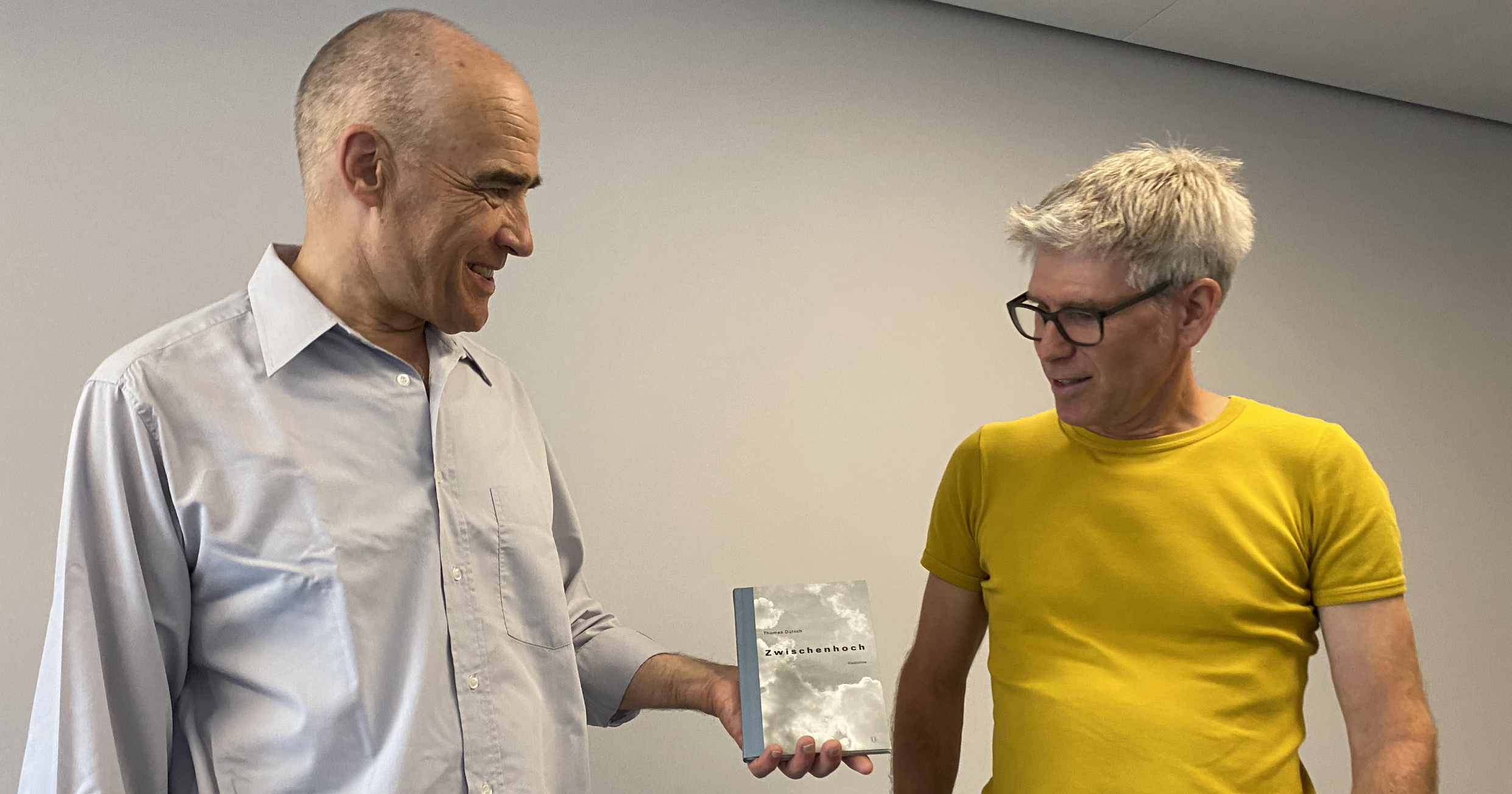 Hauslesung mit Thomas Dütsch und Chris Wirth «Mit jedem Vers»